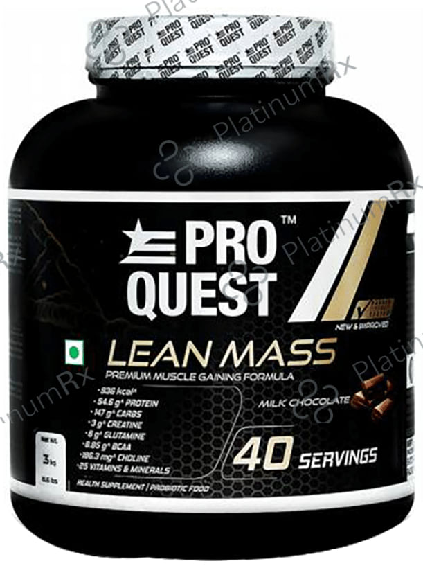 Pro Quest Lean Mass Powder Milk Chocolate 3 kg