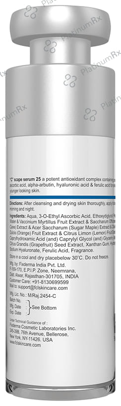 Fixderma "C" Scape 25 Antioxidant Serum 30 ml