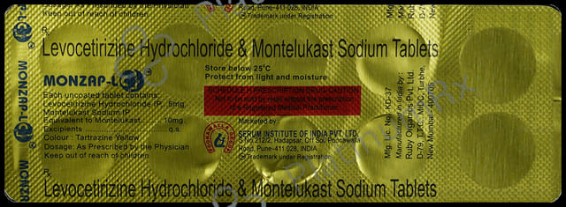 Monzap LC 5/10mg Tablet 10s