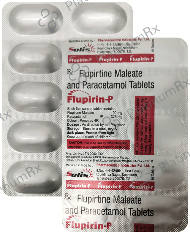 Flupirin P 100/325mg Tablet 10s