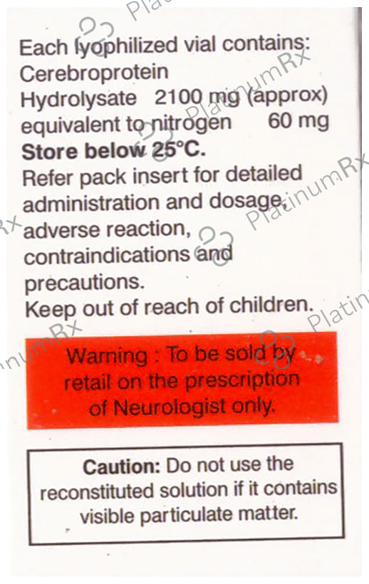 Cognistar 60mg Injection 1s