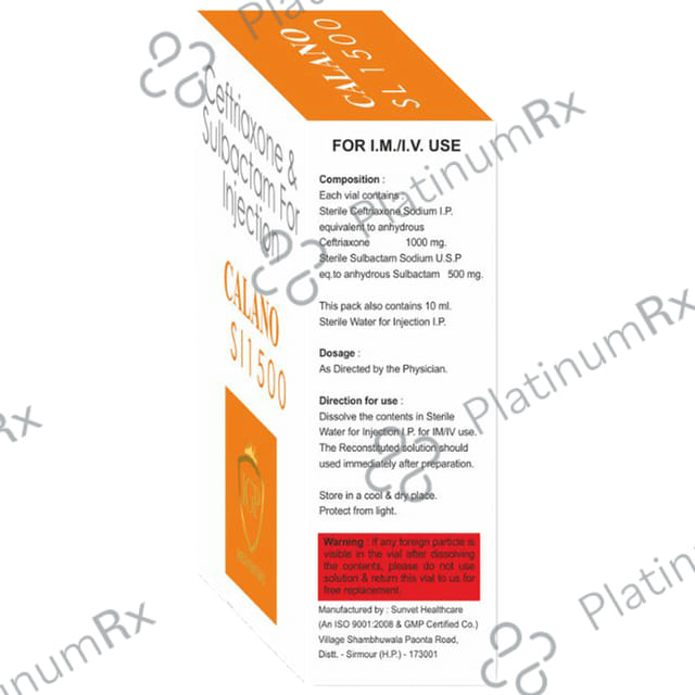 Calano SL 1500mg Injection 1s