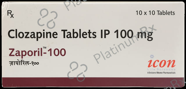 Zaporil 100mg Tablet 10s