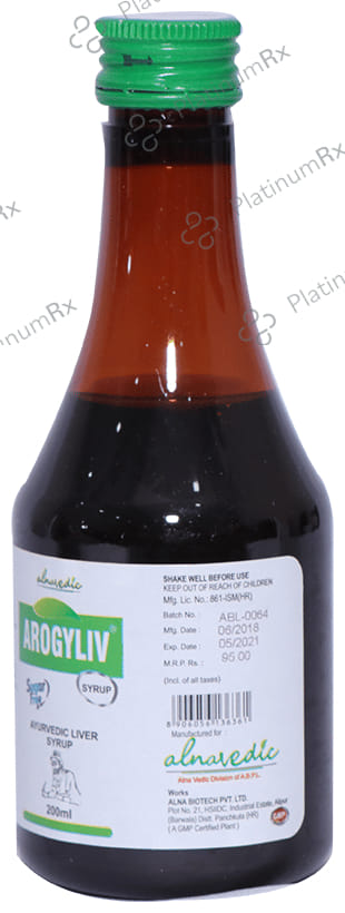 Alnavedic Arogyliv Syrup Sugar Free
