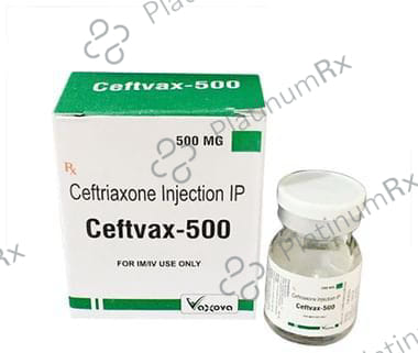 Ceftvax 500mg Injection 1s