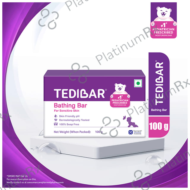 Curatio Tedibar Bathing Bar 100gm