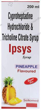 Ipsys Syrup Pineapple Sugar Free