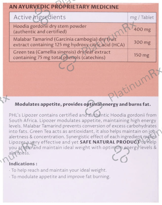 PHL Lipozer Tablet