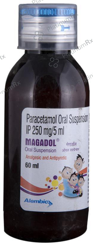 Magadol 250mg Oral Suspension 60ml
