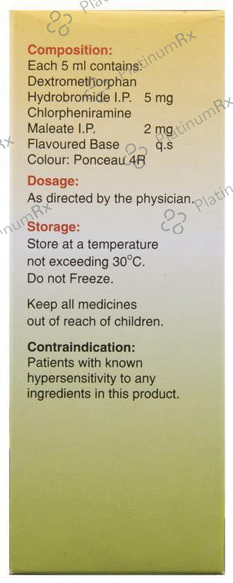 Alex Junior 2/5mg Syrup 60ml