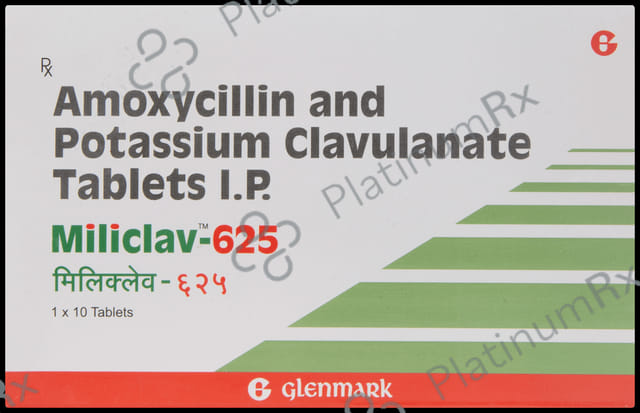 Miliclav 500/125mg Tablet 10s