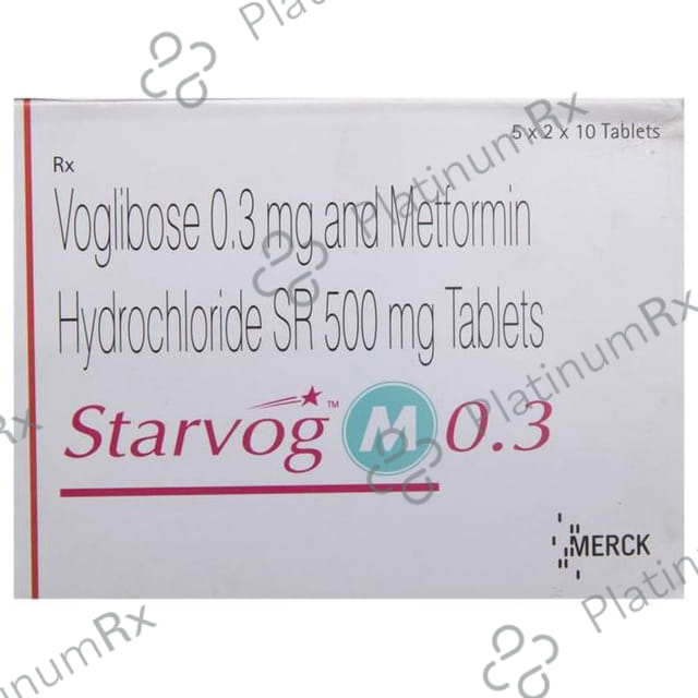 Starvog M SR 500/0.3mg Tablet 10s
