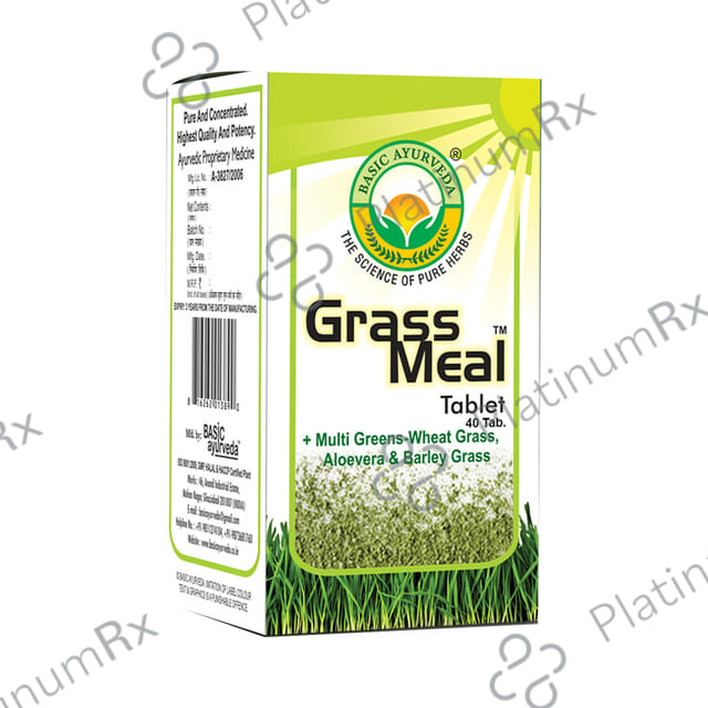 Basic Ayurveda Grass Meal Tablet