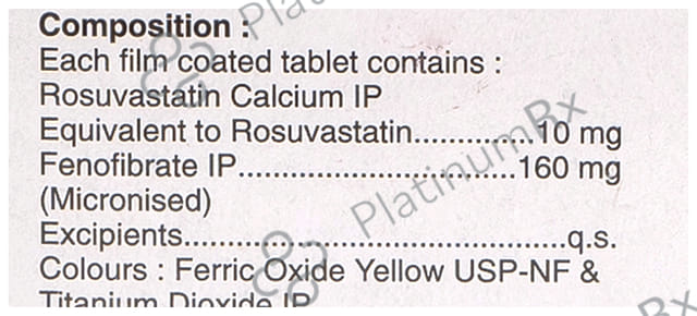 Razel F10 Forte 160/10mg Tablet 10s