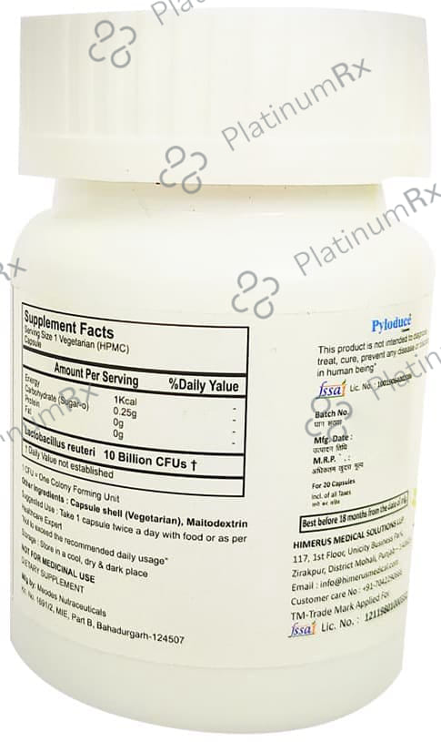 Pyloduce Capsule 20 Vegicap
