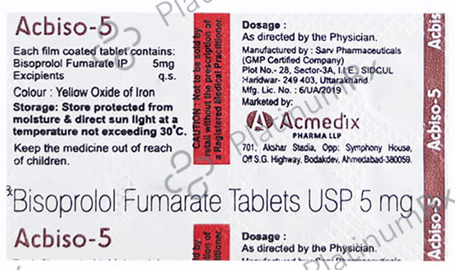 Acbiso 5mg Tablet 10s