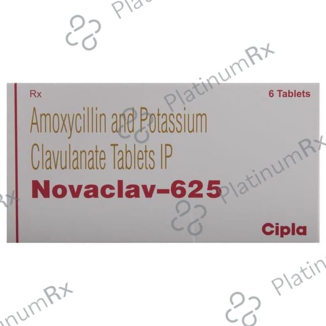 Novaclav 625mg Tablet 10s