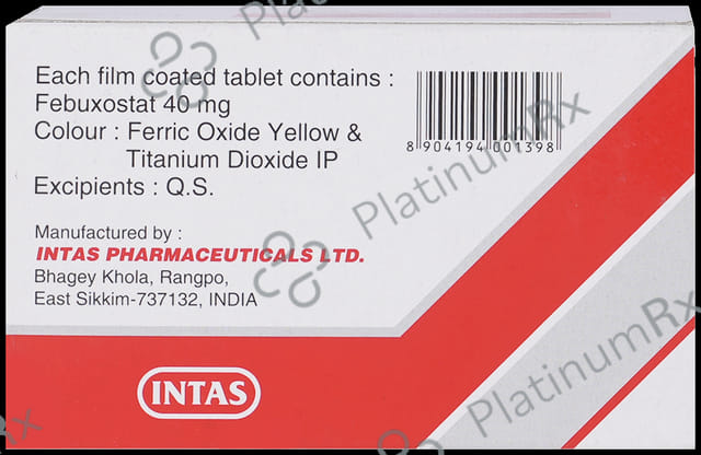 Fabulas 40mg Tablet 10s