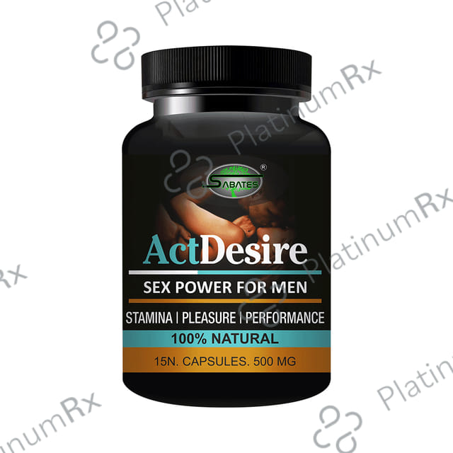 Sabates Actdesire for Male Performance Capsule 15 capsules