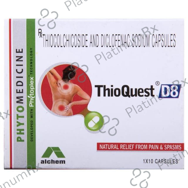 Thioquest D 8 Capsule
