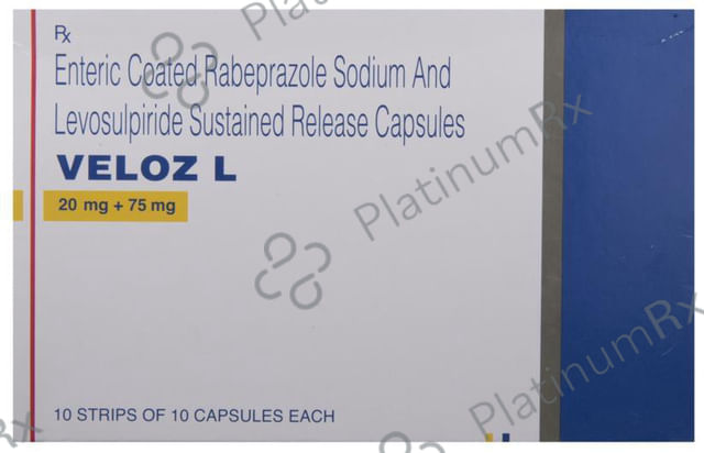 Veloz L 75/20mg Capsule SR 10s