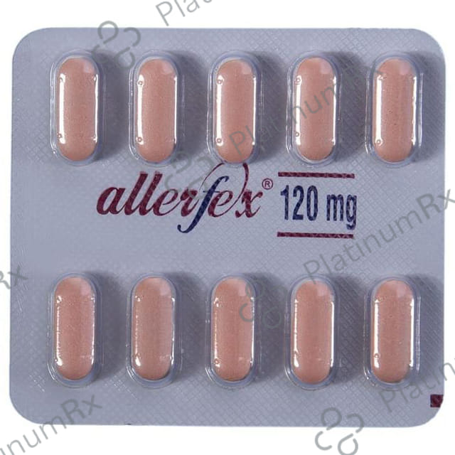 Allerfex 120mg Tablet 10s