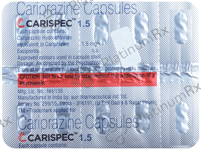 Carispec 1.5mg Capsule 10s