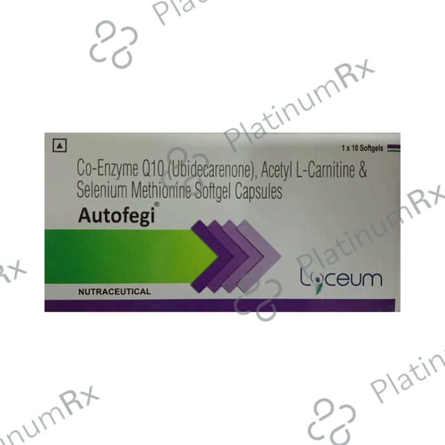 Autofegi Soft Gelatin Capsule 10s