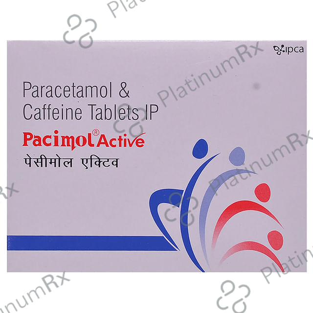 Pacimol Active 50/650mg Tablet 10s
