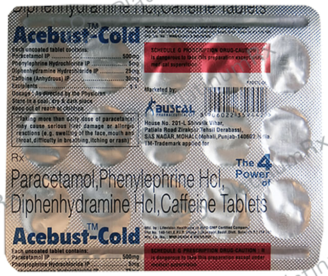Acebust Cold Tablet 15s