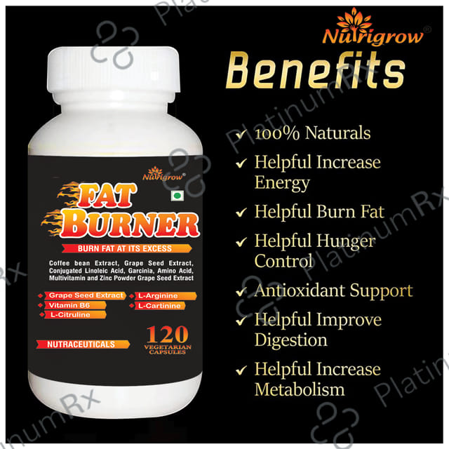 Nutrigrow Fat Burner Vegetarian Capsule