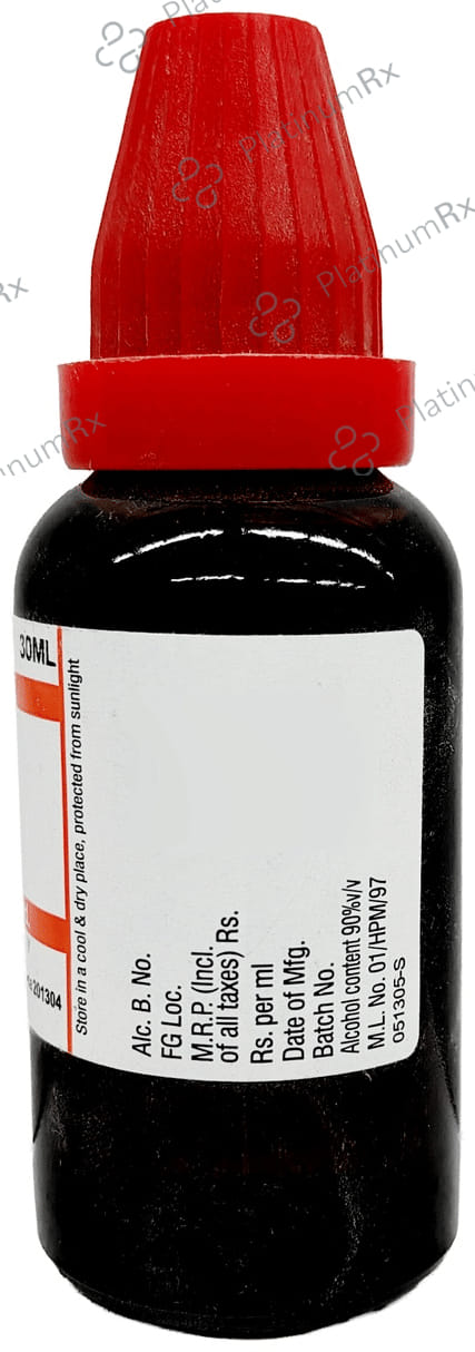 Dr Willmar Schwabe India Cinnabaris Dilution 200 CH