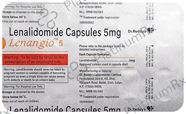 Lenangio 5mg Capsule 10s