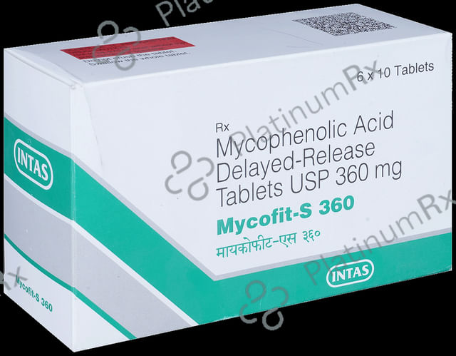 Mycofit S 360mg Tablet 10s