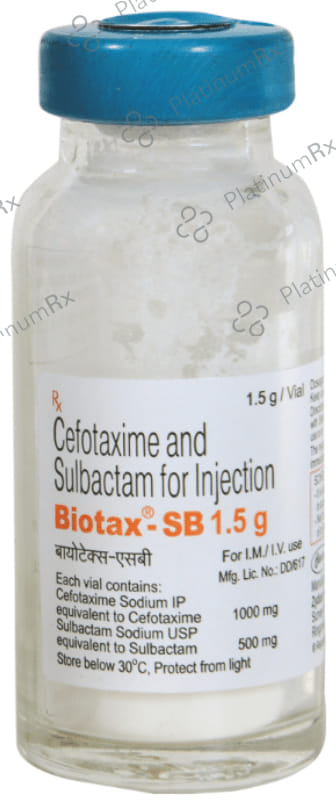 Biotax SB 1000/500mg Injection 1s
