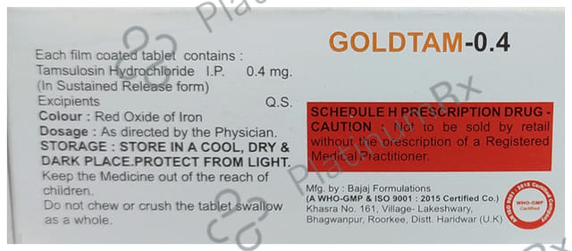 Goldtam 0.4mg Tablet SR 10s