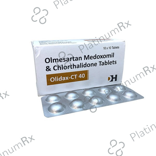 Olidax CT 40/12.5mg Tablet 10s