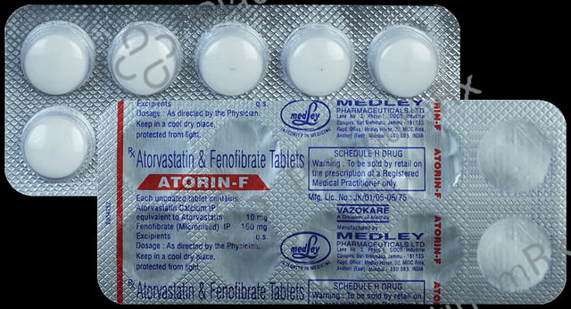 Atorin F Tablet 10/160