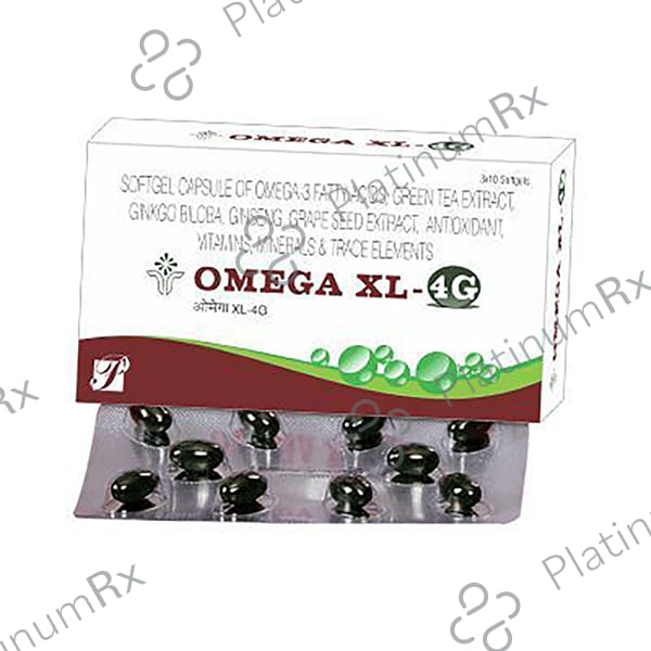 Omega XL 4G Soft Gelatin Capsule 10s