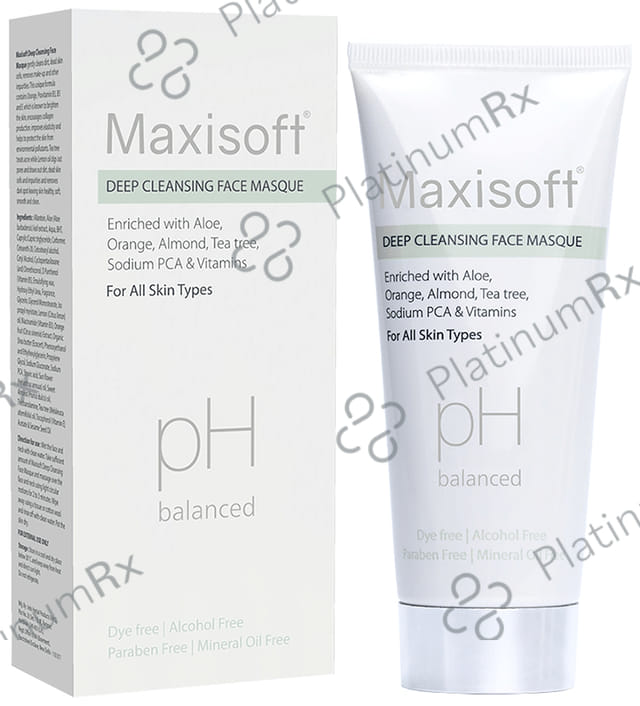 Maxisoft Deep Cleansing Face Masque (100gm Each) 4 Tubes