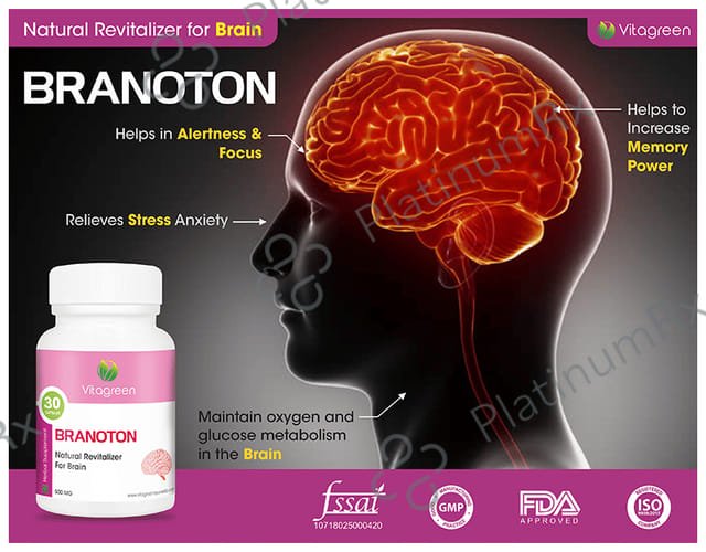 Vitagreen Branoton 500mg Capsule