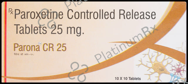 Parona CR 25mg Tablet 10s