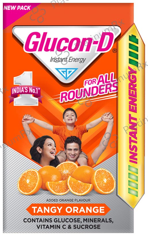 Glucon D with Glucose Tangy Orange Flavour Powder 1kg