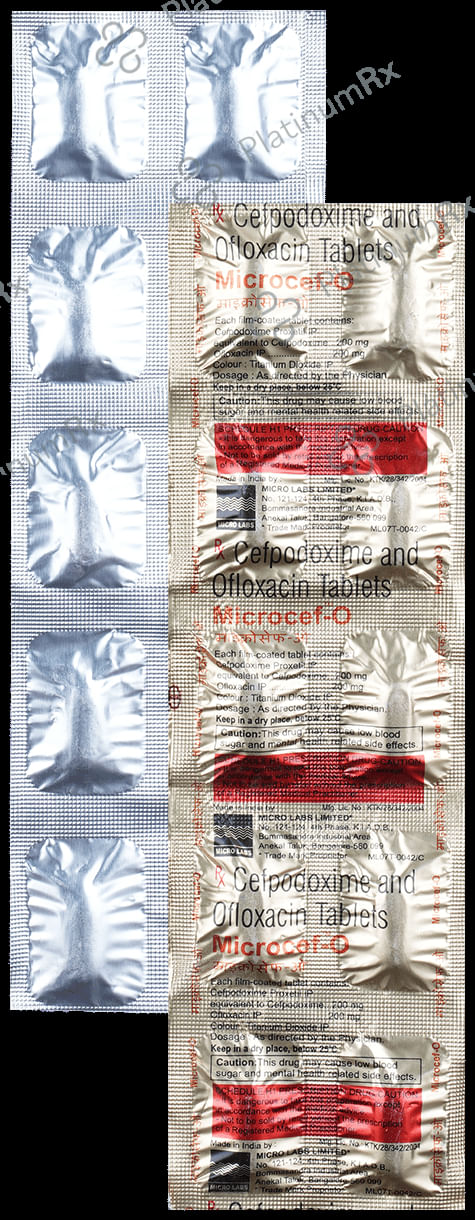 Microcef O 200/200mg Tablet 10s