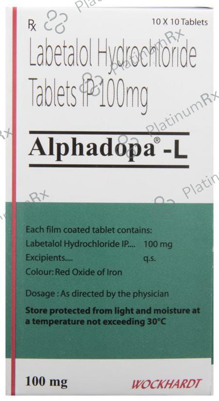 Alphadopa L 100mg Tablet 10s