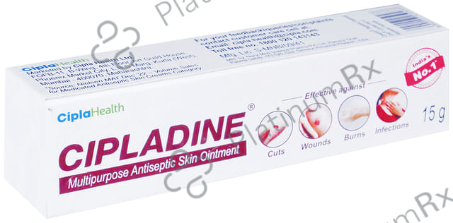 Cipladine 5% Ointment 15gm