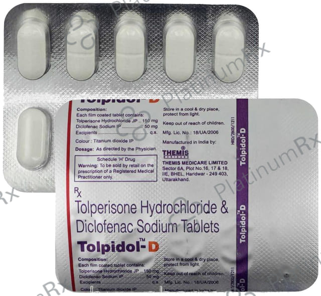 Tolpidol D Tablet