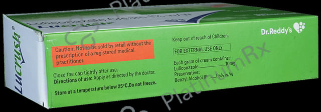 Lucrush 1% Cream 50gm