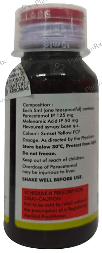Dolo MF Junior 50/125mg Oral Suspension 60ml