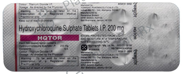 Hqtor 200mg Tablet 10s